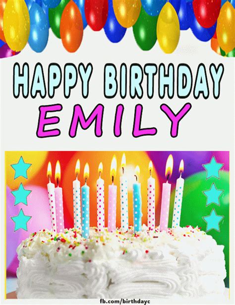 happy birthday emily gif